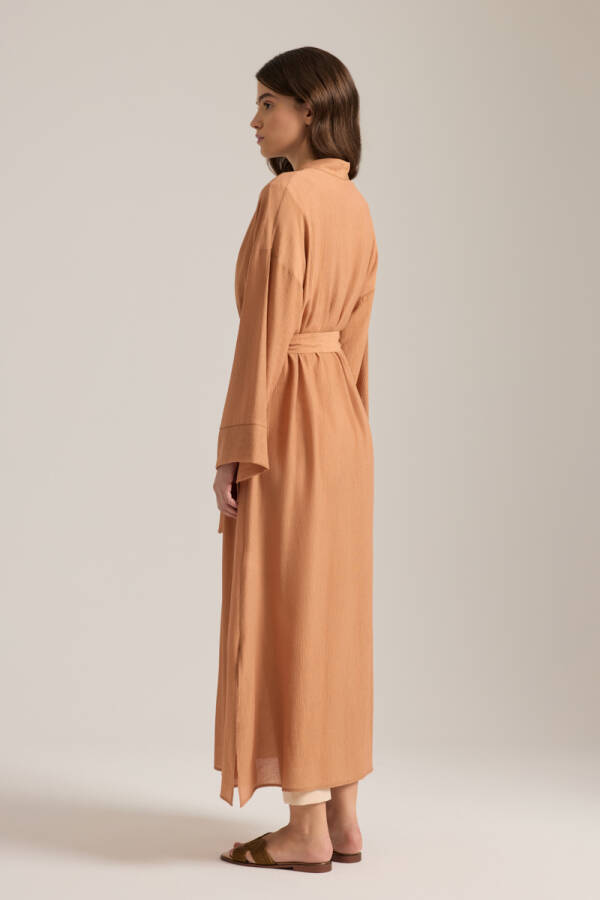 Tarçın Beli Kuşaklı Kimono - 6
