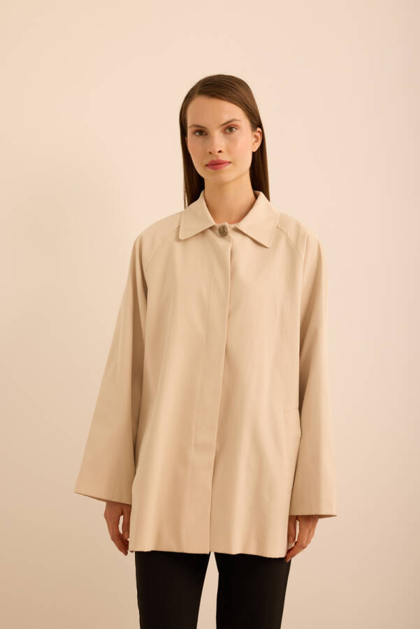 Taş Arkası Pilikaşe Detaylı Kap - Aker