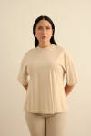 Taş Basic Rayon T-Shırt - 5