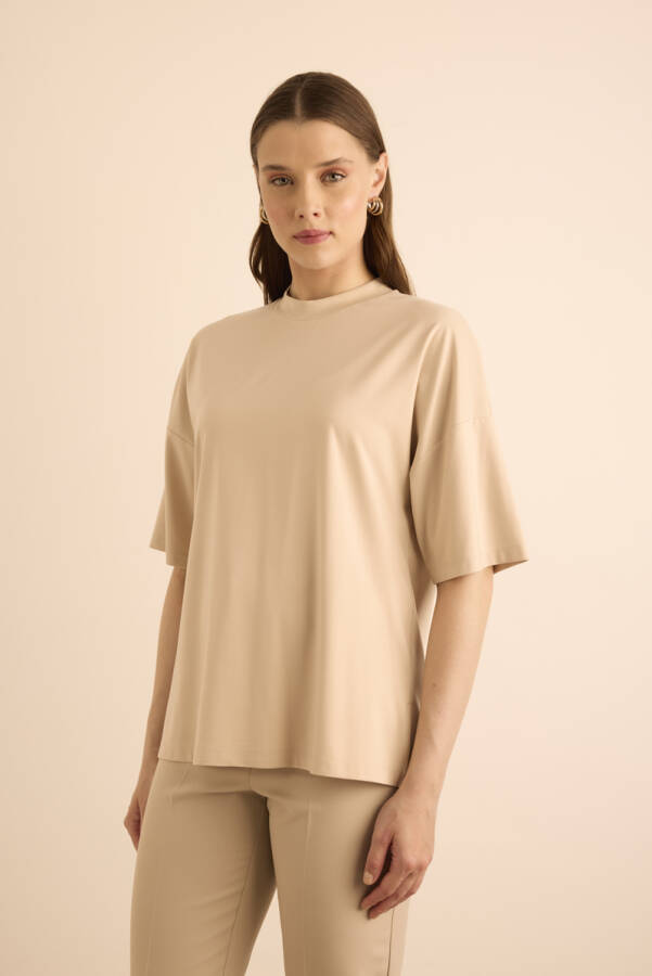 Taş Basic Rayon T-Shırt - 2