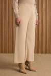 Taş Beli Lastik Detaylı Tencel Pantolon Etek - 4
