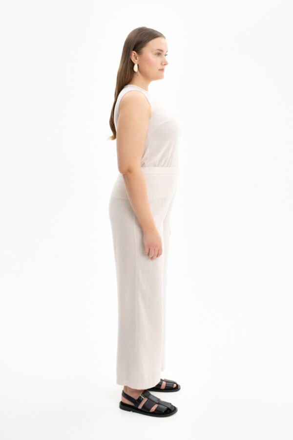 Taş Bol Kesim Basic Pantolon - Aker (1)