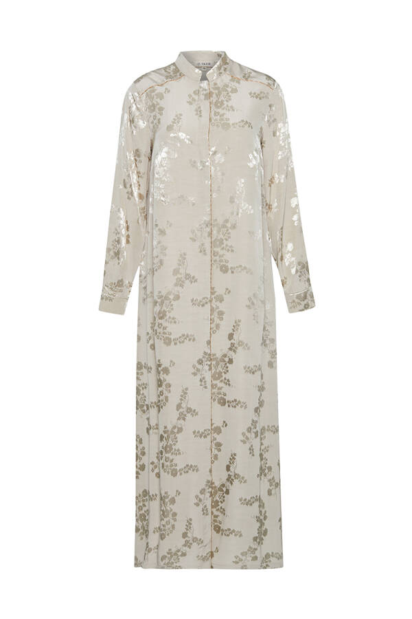 Taş Çiçek Jakrlı Ferace - 1