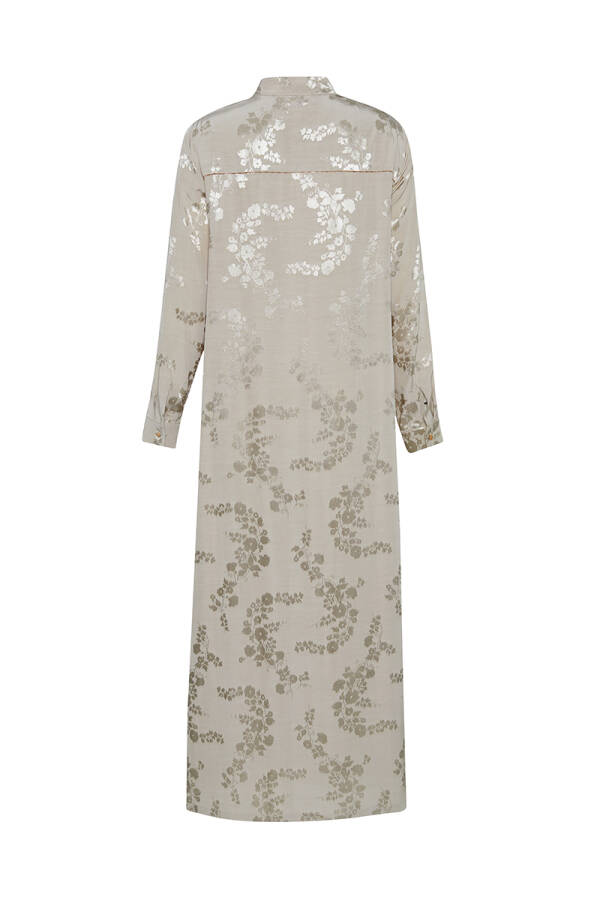 Taş Çiçek Jakrlı Ferace - 2