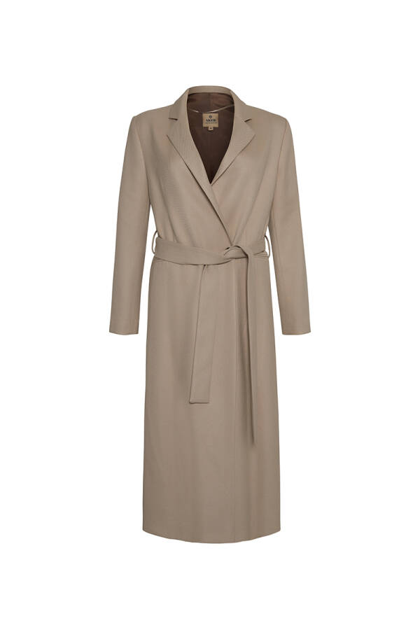 Taş Diagonel Belden Kuşaklı Kap - Aker