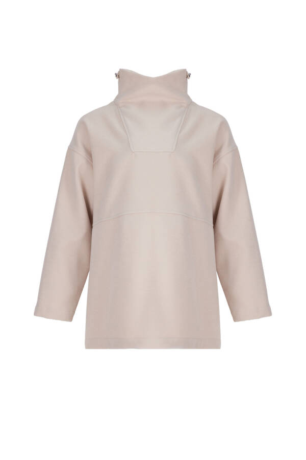 Taş Dik Yaka Spor Sweat - Aker