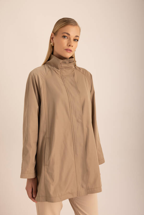 Taş Hakim Yaka Su İtici Özellikli Kap - Aker (1)