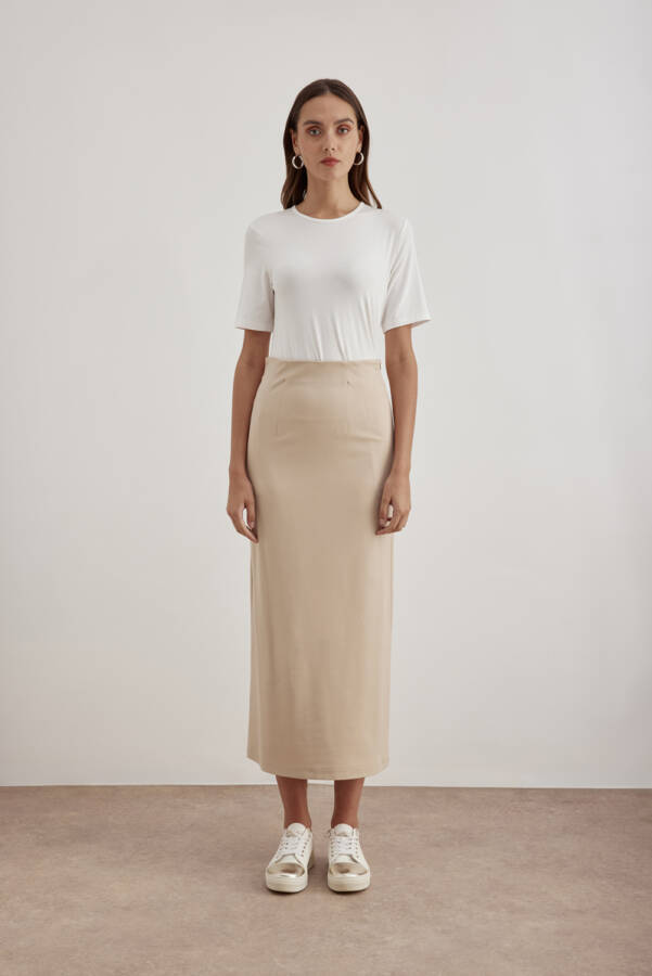 Taş Örme Kalem Etek - Aker