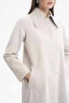 Taş Reglan Kesim Astarlı Trençkot - 5