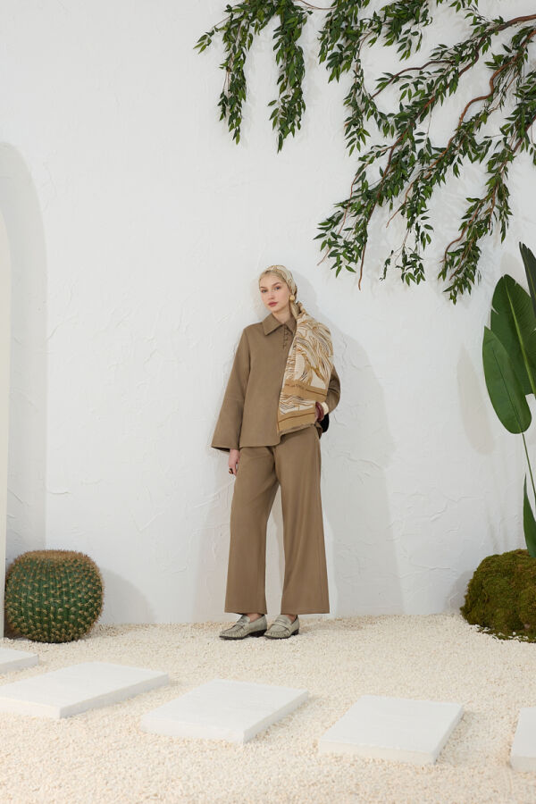 Taş Suet Pantolon - Aker