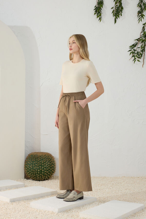 Taş Suet Pantolon - 3