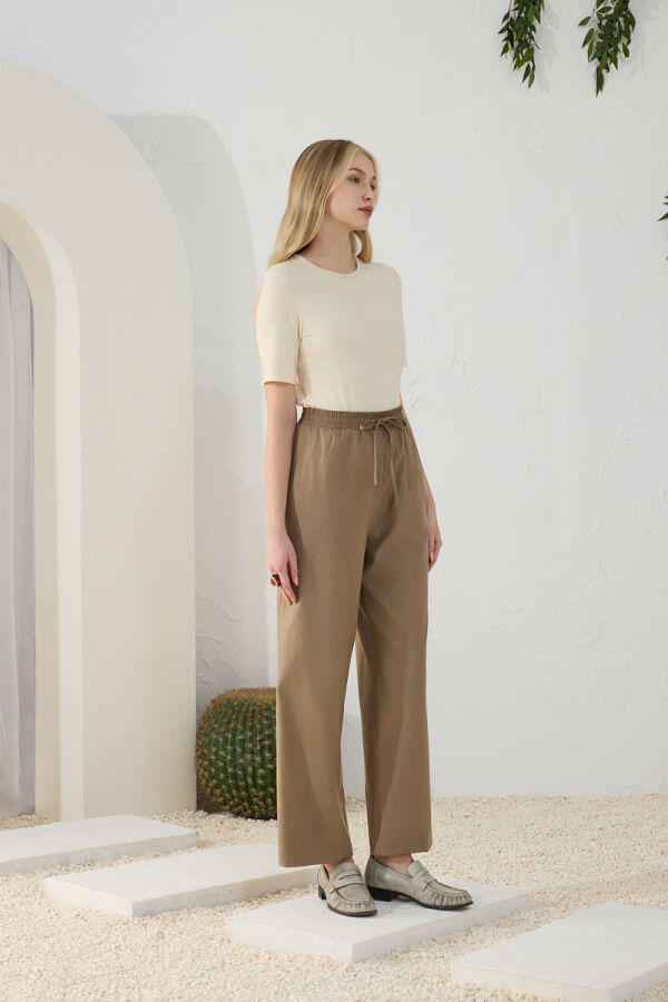 Taş Suet Pantolon - 4