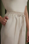 Taş Tencel Pantolon - 4