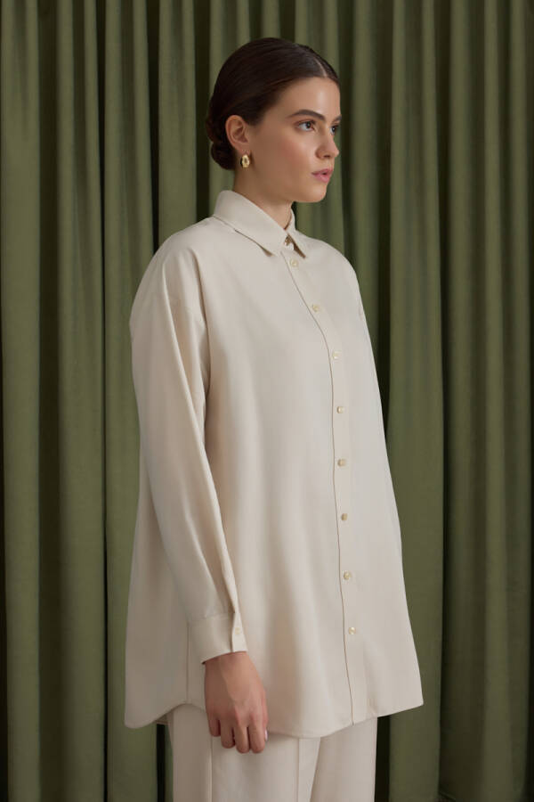 Taş Tencel Tunik - Aker (1)