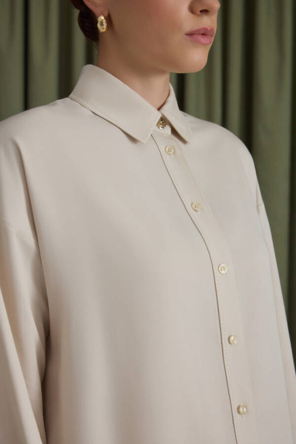 Taş Tencel Tunik - 3