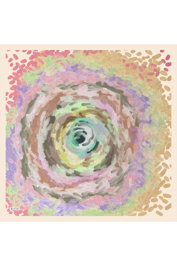 Turkuaz Soft Touch Eşarp - Aker