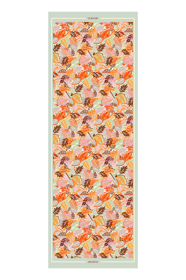 Turuncu 70X200 Pure Touch Şal - 1