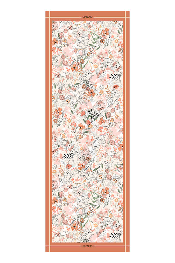 Turuncu 70X200 Pure Touch Şal - 1