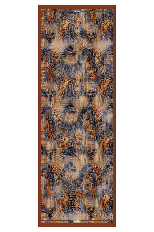 Turuncu 75X200 Viskon Şal - ARANCIA