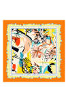 Turuncu 90X90 Pure Touch Eşarp 