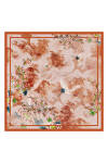 Turuncu 90X90 Pure Touch Eşarp 