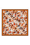 Turuncu 90X90 Pure Touch Eşarp 