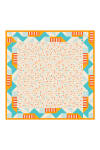 Turuncu 90X90 Pure Touch Eşarp 