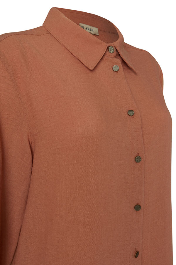 Turuncu Basic Bluz - Aker (1)