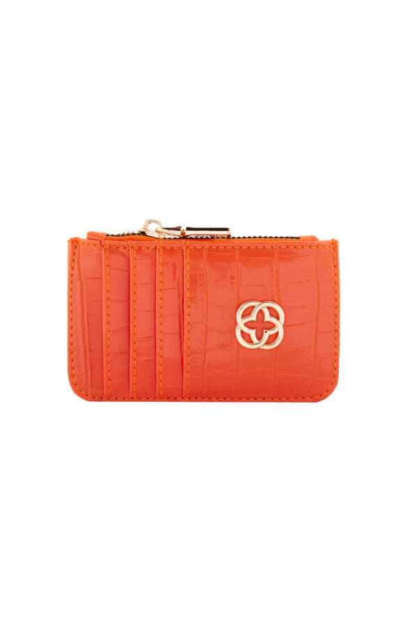 Turuncu CZDN30088 KROKO KARTVİZİT - Aker