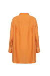 Turuncu Keten Tunik - 3