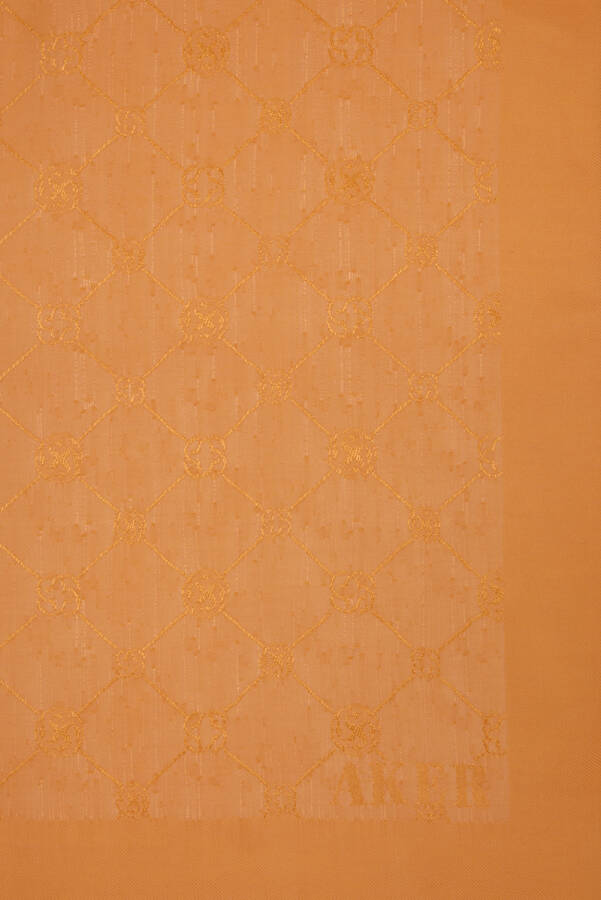 Turuncu Koza Eşarp - Aker (1)