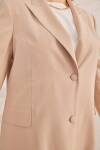 Camel Üç Düğme Mono Ceket - 7