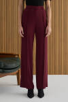 Vişne Dokuma Pantolon - 5