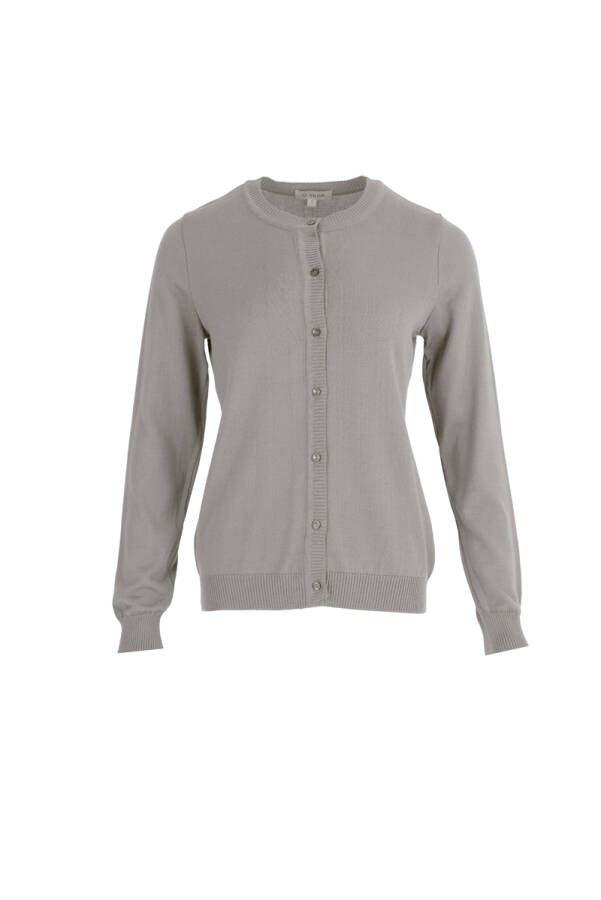 Vizon Bisiklet Yaka Triko Hırka - Aker