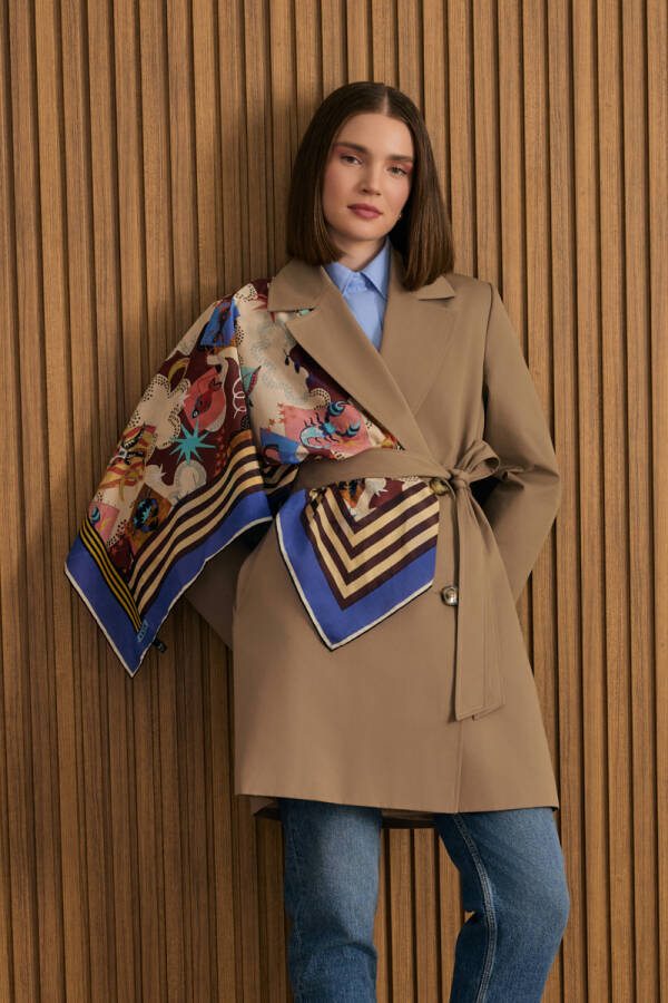 Vizon Cotton Trençkot - Aker