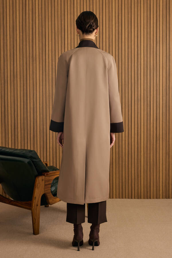 Vizon Garni Detaylı Trençkot - 7