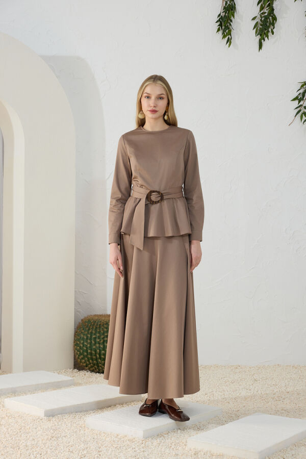 Vizon Parçalı Etek - Aker (1)