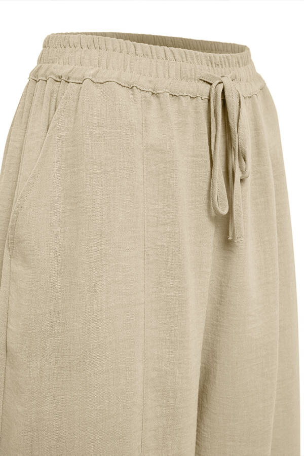 Vizon Rahat Kesim Basic Pantolon - Aker (1)