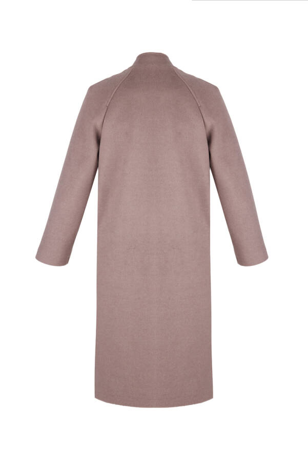 Vizon Yaka Detaylı Kaşe Kaban - 3