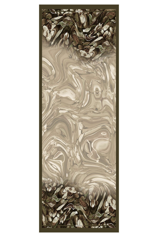 Yağ Yeşili 70X200 Pure Touch Şal - ARANCIA