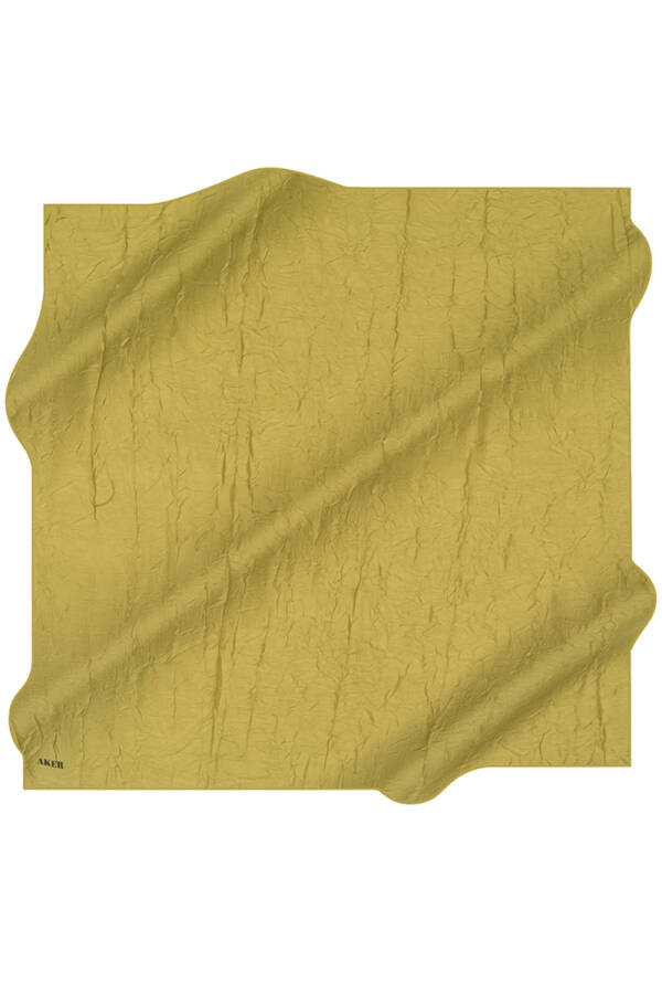 Yeşil 100X100 Kraş Eşarp - 1
