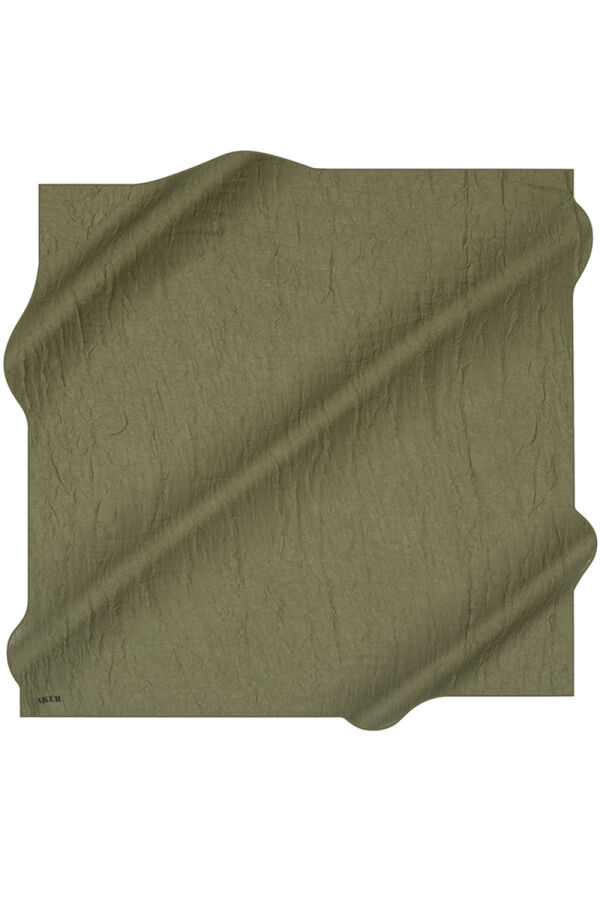 Haki 100X100 Kraş Eşarp - 1