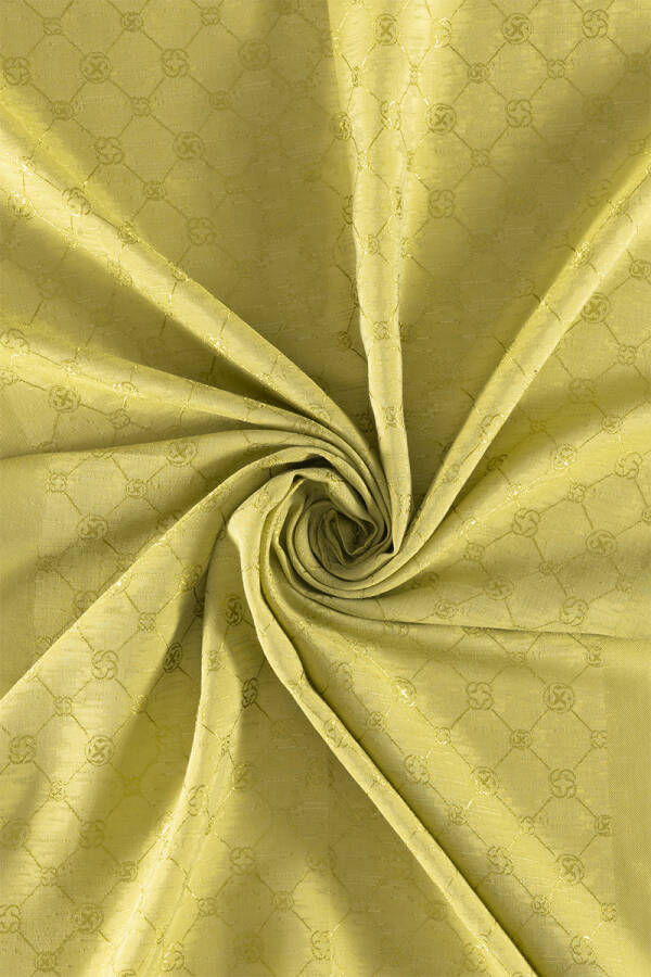 Fıstık Yeşili 70X190 CM Koza Şal - 2