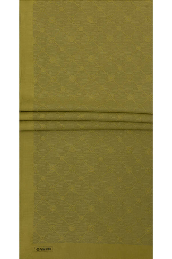 Yeşil 70X190 CM Koza Şal - 1