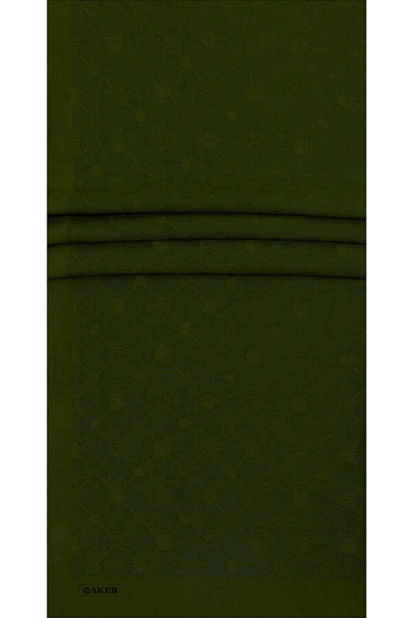 Yeşil 70X190 CM Koza Şal - 1