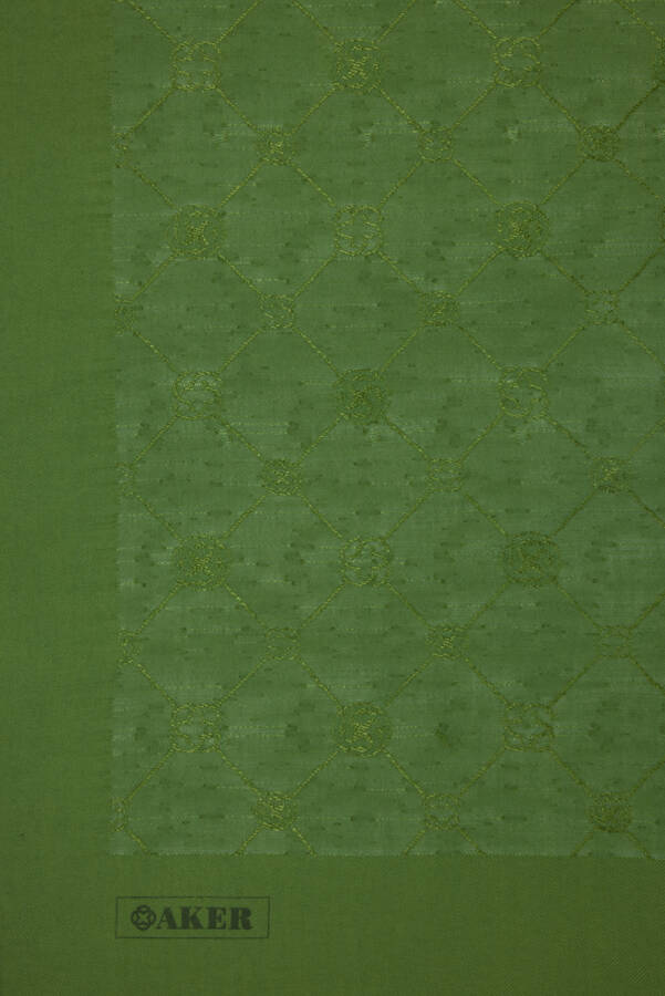 Yeşil 70X190 CM Koza Şal - 4