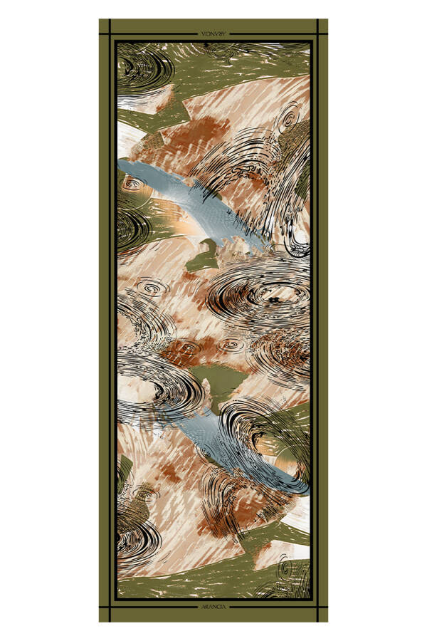 Yeşil 70X200 Modal Şal - 1