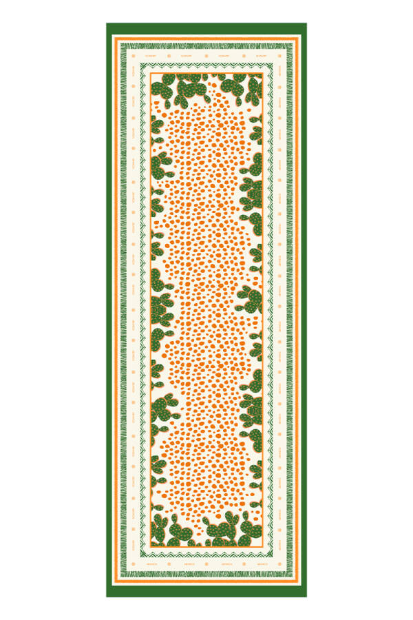 Yeşil 70X200 Pure Touch Şal - 1