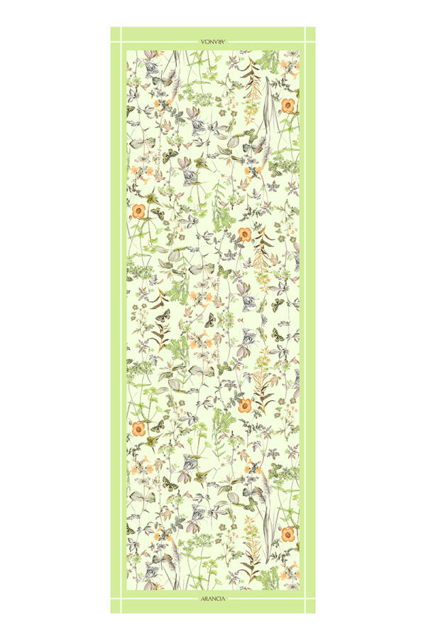 Yeşil 70X200 Pure Touch Şal - 1