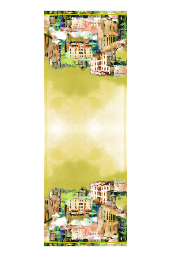 Yeşil 70X200 Pure Touch Şal - 1